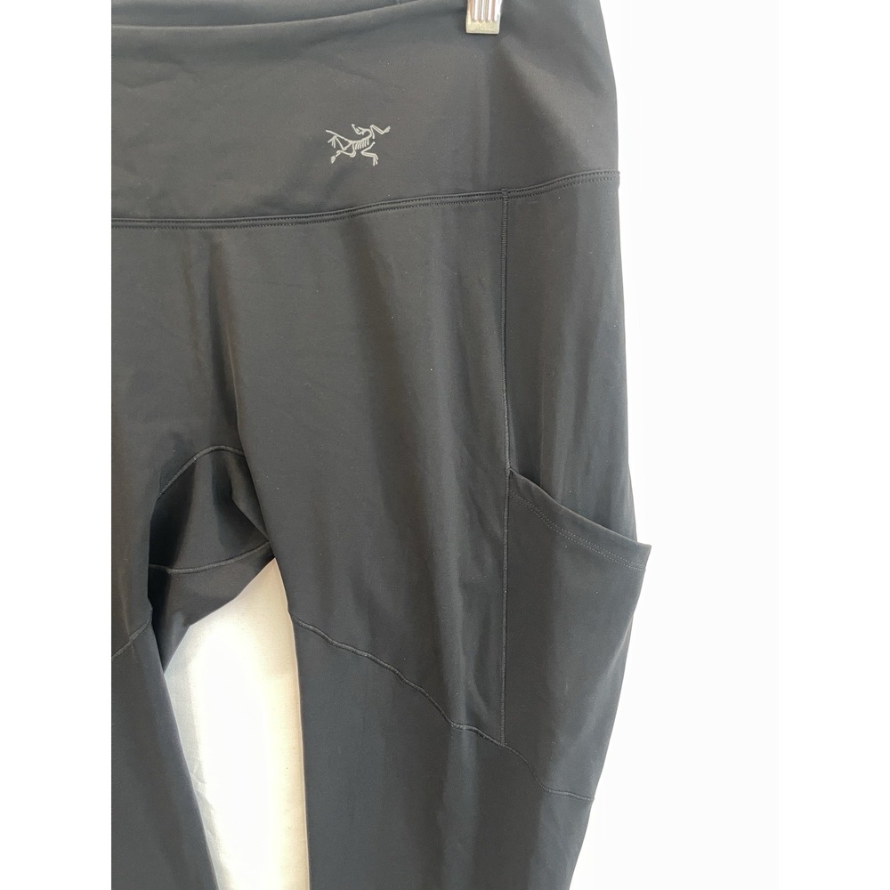 Arc'teryx Oriel Leggings Womens BLACK Large Workout Activewear - Picture 7 of 9